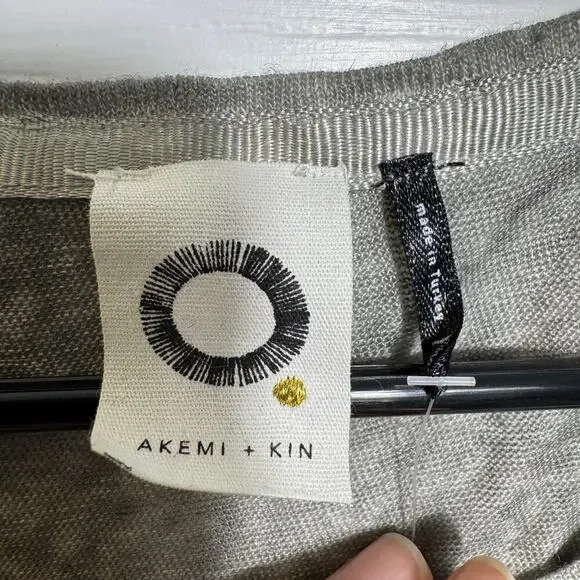 NWT Anthropologie Akemi + Kin Lattice Stripe Top - Picture 5 of 8